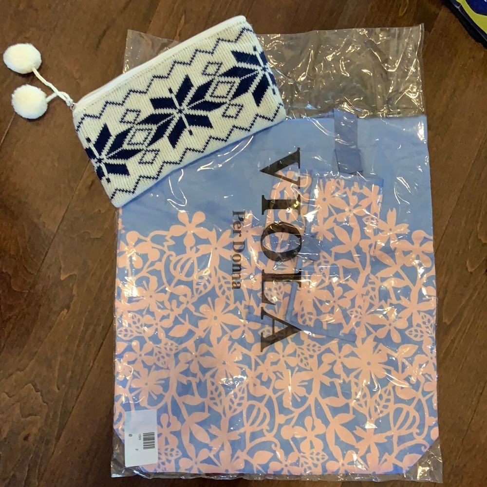 Biotherm Makeup Bag and Tote Bag